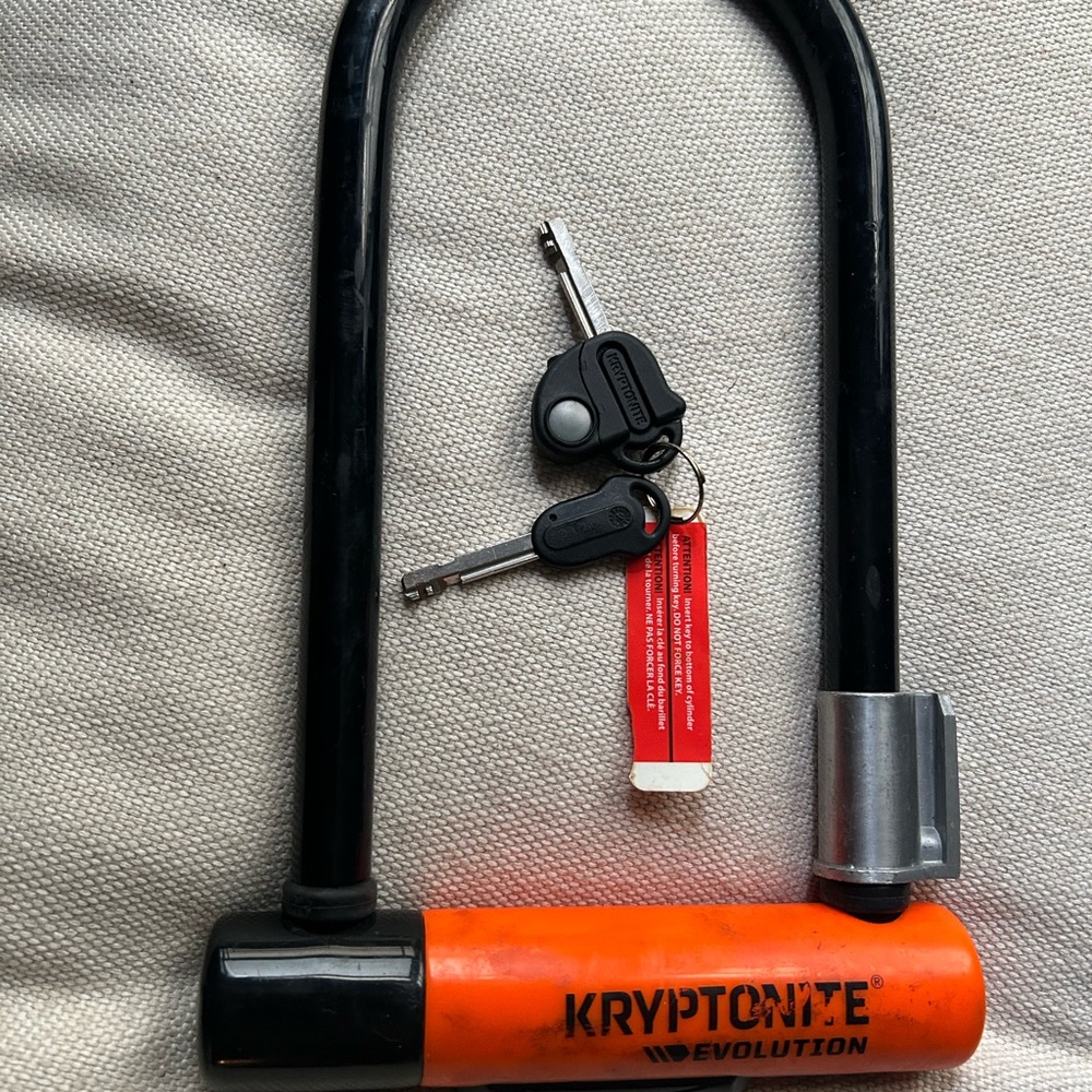 Kryptonite Evolution U-Lock with Keys
